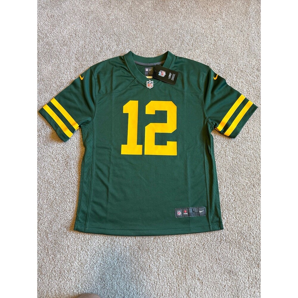 Aaron Rodgers Green Bay Packers NWT Nike Youth NFL Jersey Size Large